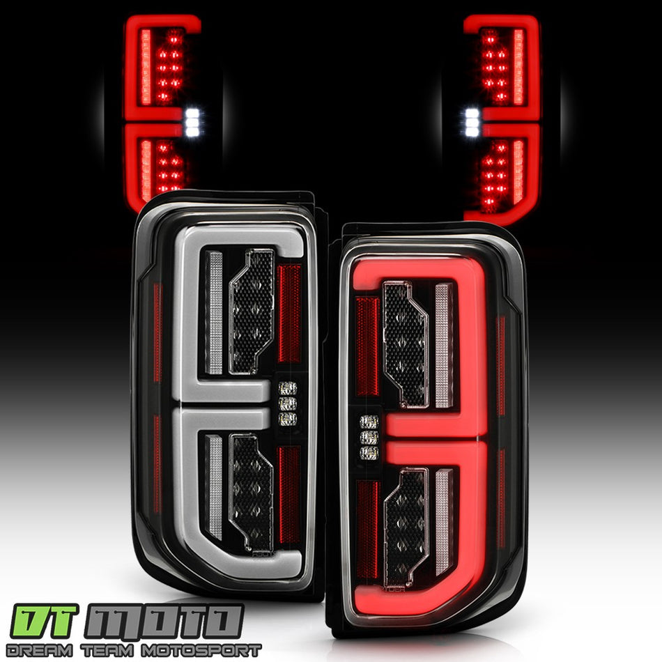 For 2021-2023 Ford Bronco Incandescent Full LED Tail Lights w/ Greeting Lamps