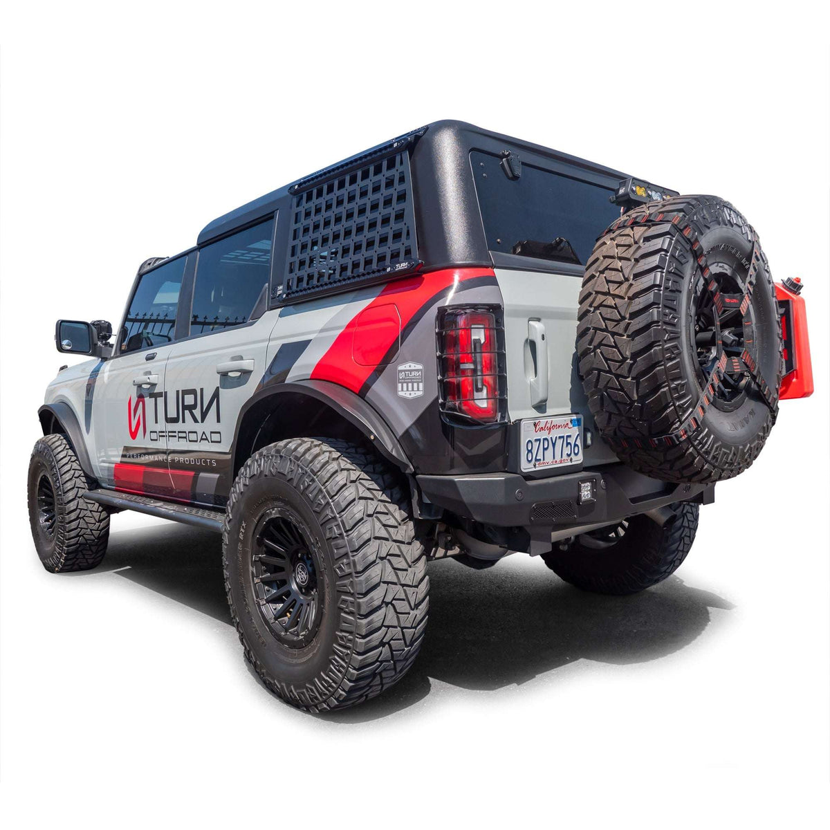4-Door Side MOLLE Panels with Turn Offroad Hard Top for Ford Bronco - view 11