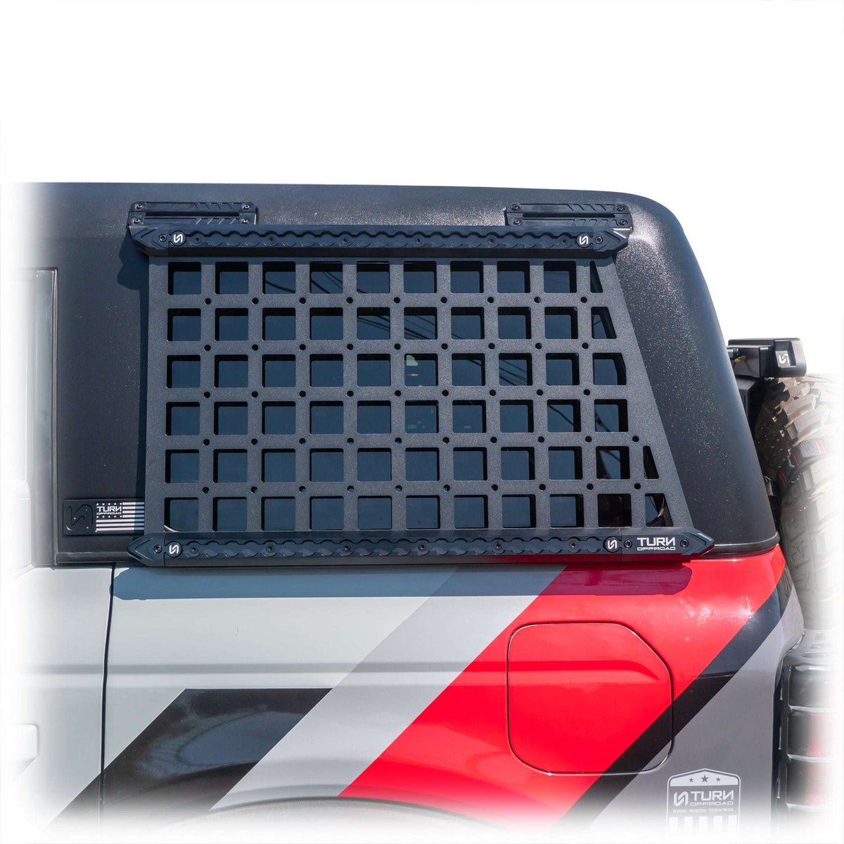 4-Door Side MOLLE Panels with Turn Offroad Hard Top for Ford Bronco - view 6