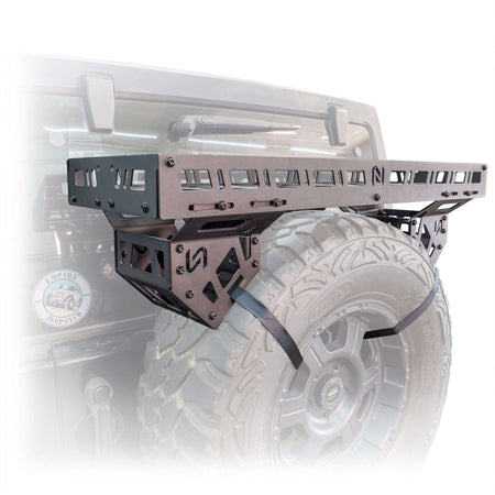 2021-2026 Ford Bronco Spare Tire Storage Rack by Turn Offroad