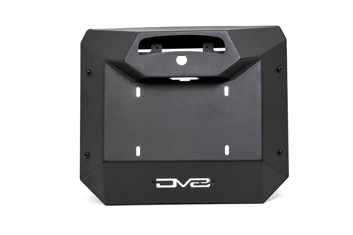 Steel spare tire delete for the Ford Bronco on white background