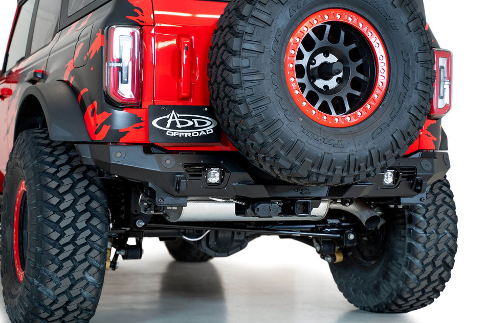 2021-2026 Ford Bronco Bomber Rear Bumper | Addictive Desert Designs